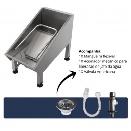 Lavador de Botas Industrial em Aço Inox – Construinox